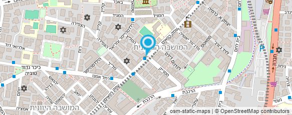 מפת הגעה אל עלמה בוטיק בגדים