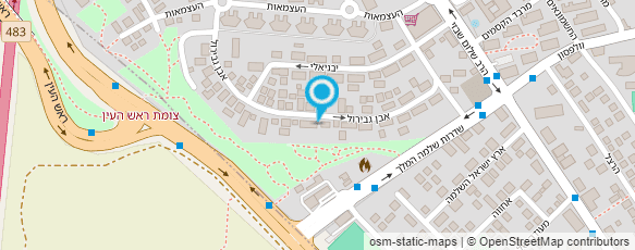 מפת הגעה אל חזי שחר "מגע הקסם"