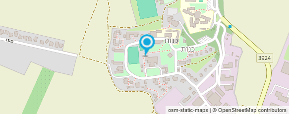 מפת הגעה אל כפר הנוער כנות