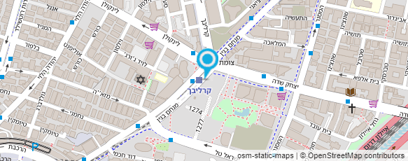 מפת הגעה אל בקר עציון