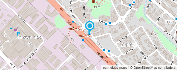 מפת הגעה אל אלומט - דלתות אינטרקום בע"מ מפת הגעה אל אלומט - דלתות אינטרקום בע"מ