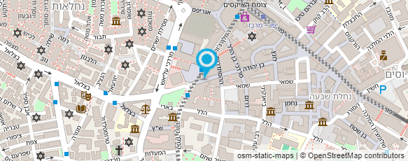 מפת הגעה אל הכשרת הישוב בישראל בע"מ