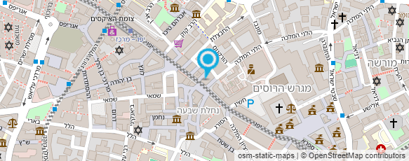 מפת הגעה אל יגאל לוי - אדריכלים