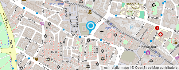 מפת הגעה אל המרכז לבריאות האשה