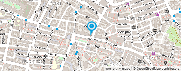 מפת הגעה אל מתנות נעומי