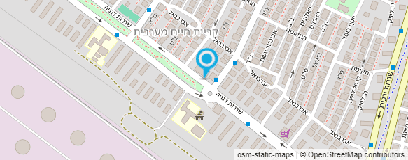 מפת הגעה אל אנישור קוסמטיקס מפת הגעה אל אנישור קוסמטיקס