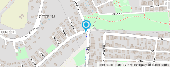 מפת הגעה אל גלריה עוזי נוי