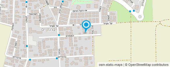 מפת הגעה אל גן החלומות של אילנית