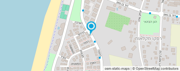 מפת הגעה אל גנון הדר