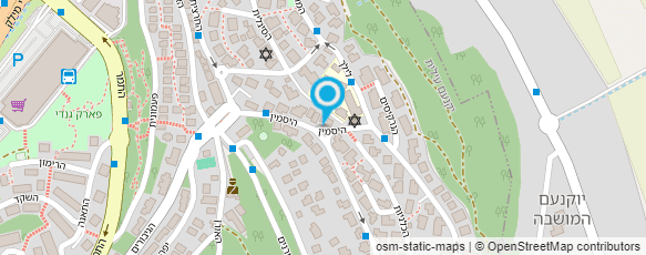 מפת הגעה אל אליאס רפי - מורה לנהיגה