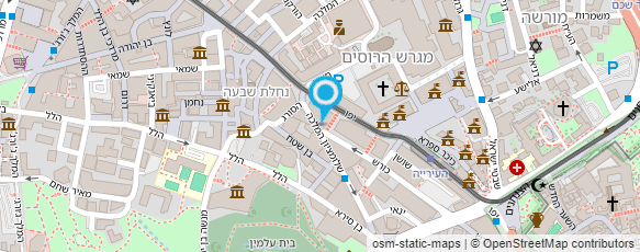 מפת הגעה אל בנק פועלי אגודת ישראל בע"מ