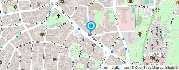 מפת הגעה אל עו"ד יזהר דגני