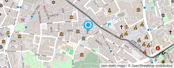 מפת הגעה אל עו"ד בן שיטרית יעקב