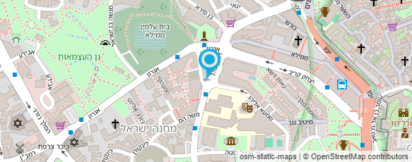 מפת הגעה אל עו"ד יורם הכהן ושות'