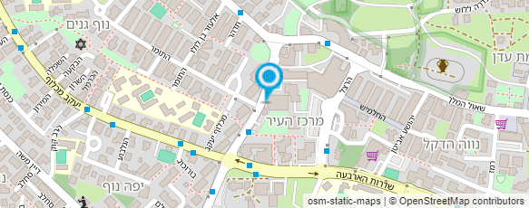 מפת הגעה אל פרחים ויעקב הגנן