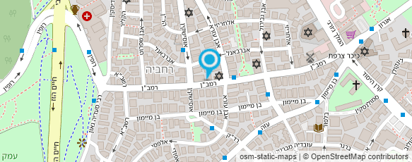 מפת הגעה אל בלום פולובין אסתר