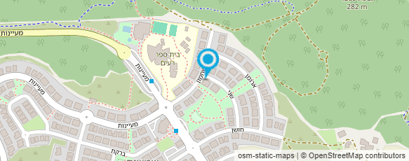 מפת הגעה אל שחר שרון