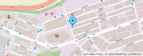 מפת הגעה אל מ.ט.ס. תעשיות ומחקר כרמיאל בע"מ