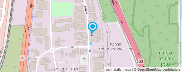 מפת הגעה אל בי. איי. זיווד