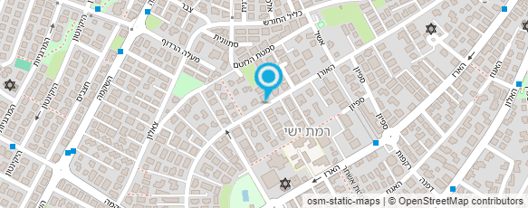 מפת הגעה אל הוד גינון