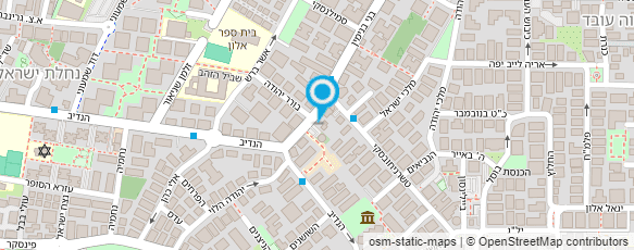 מפת הגעה אל גן אמנון