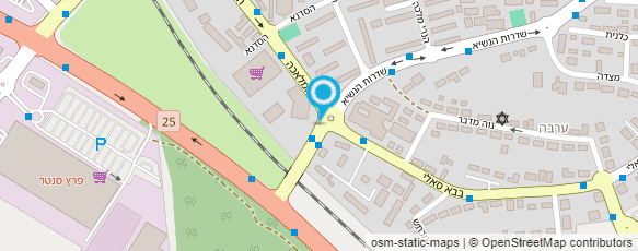 מפת הגעה אל מעדניית לוקס