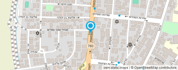 מפת הגעה אל שרם אורי