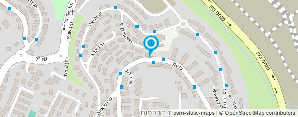 מפת הגעה אל ישיבה תיכונית שש שנתית