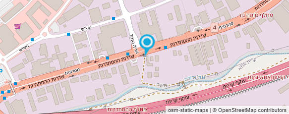 מפת הגעה אל מסקו אספקת מכונות בע"מ