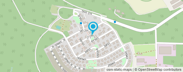 מפת הגעה אל צופית אדריכלות ועיצוב