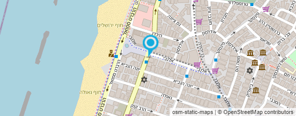 מפת הגעה אל מלון בל בוטיק