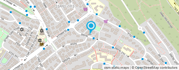 מפת הגעה אל פעוטון אביטל