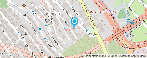 מפת הגעה אל ישיבת אוהל יהושע