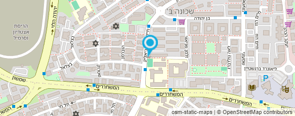 מפת הגעה אל מקוה טהרה שכונה ג'