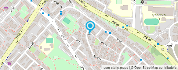 מפת הגעה אל מקוה טהרה שכונה ה'