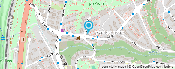 מפת הגעה אל סלון מאיר