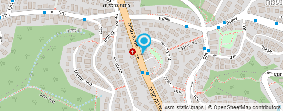 מפת הגעה אל גן ילדודס