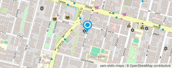 מפת הגעה אל שליו עיצובים ושיפוצים