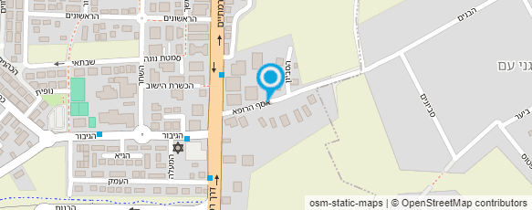 מפת הגעה אל גן השקמים