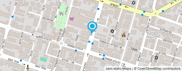 מפת הגעה אל מכבסת הנשיא