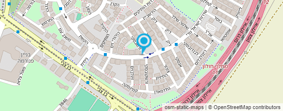 מפת הגעה אל ישראלוב חגי