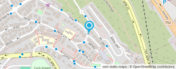 מפת הגעה אל ארז עבודות צבע