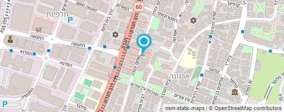 מפת הגעה אל חן אבי