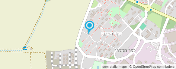 מפת הגעה אל גן הבריכה