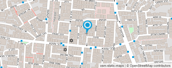 מפת הגעה אל מילר פנחס אינסטלטור מקצועי