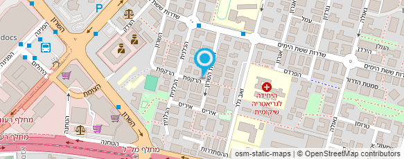 מפת הגעה אל קיסר מיכל-  יועצת תדמית