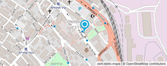 מפת הגעה אל עו"ד אדטו גולדנברג מרב