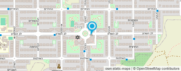 מפת הגעה אל פיצה ג'קי