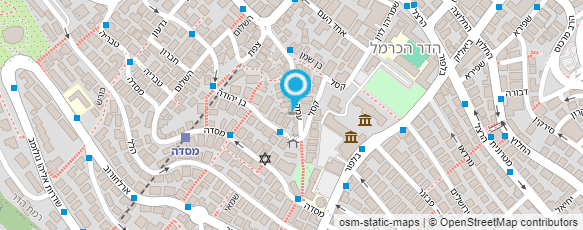 מפת הגעה אל האגודה לפיתוח המודעות