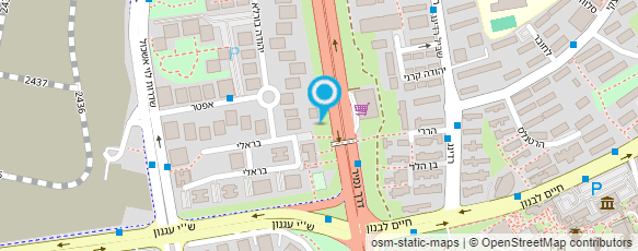 מפת הגעה אל מבחר פרי וירק